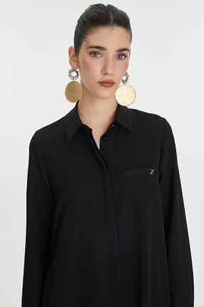 تونیک حجاب مشکی زنانه پلی استر Zühre - کد 80303956