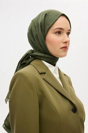 شال قهوه ای زنانه cs camellia scarf - کد 921332558