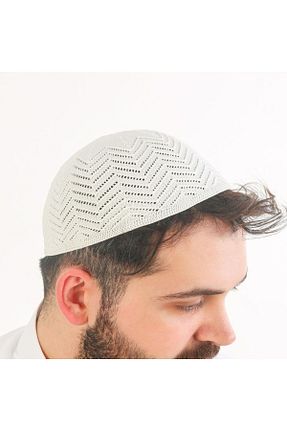 کلاه سفید مردانه İkranur - کد 921336487