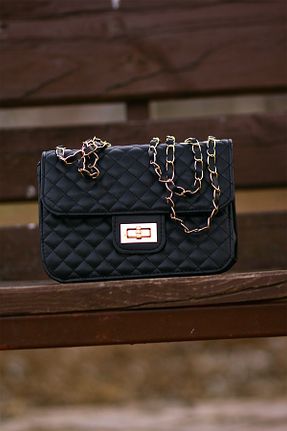 کیف دوشی مشکی زنانه چرم مصنوعی MODA - کد 921329830
