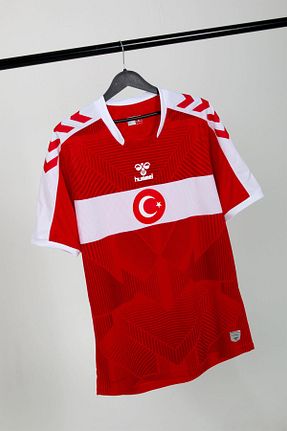 لباس فرم فوتبال قرمز زنانه hummel - کد 922154524