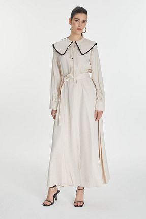 لباس حجاب طوسی زنانه رگولار Zühre - کد 846699043