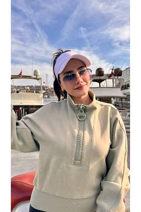 کلاه سفید زنانه پلی استر Luminos Butik - کد 113263447