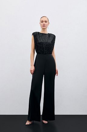 سرهمی مشکی زنانه بدون آستین Sateen - کد 921350631