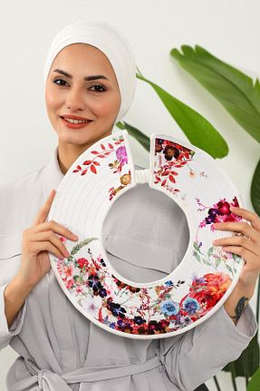 کلاه شنای حجاب بژ Aisha