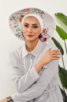 کلاه شنای حجاب بژ Aisha