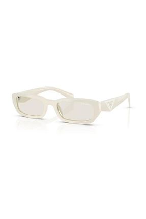 عینک آفتابی سفید زنانه 53 Prada - کد 921343319