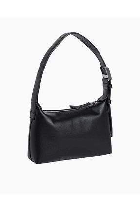 کیف دوشی مشکی زنانه چرم مصنوعی Calvin Klein - کد 922169331