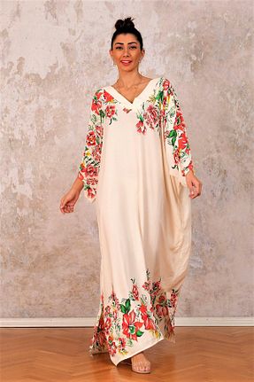 لباس سفید زنانه بافتنی Keyifli Moda - کد 745779912