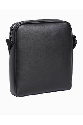 کیف دوشی مشکی مردانه چرم مصنوعی Calvin Klein - کد 922292932