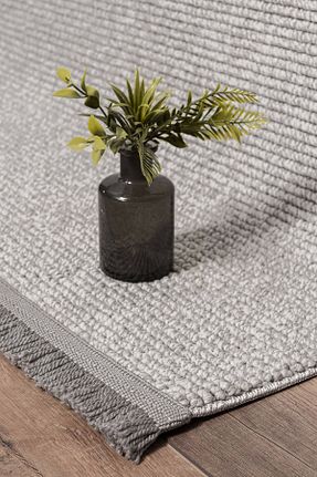 فرش طوسی قابل شستشو Eliz Home - کد 670322397