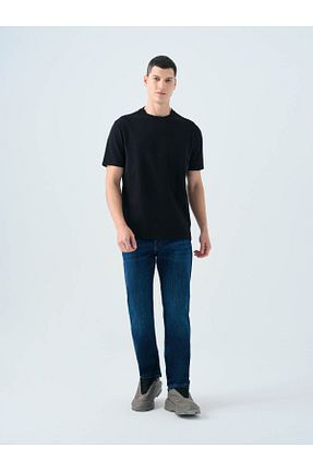 تیشرت مشکی مردانه یقه دوچرخه Loft - کد 921360060