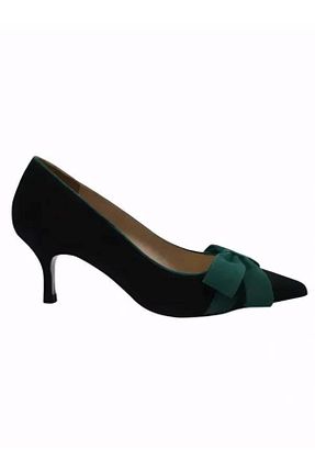 کفش استایلیتو مشکی پاشنه متوسط (5-9 سانتی متر) Poletto - کد 922167184