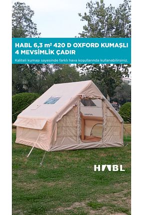چادر بژ 4 Kişilik ve üstü habl - کد 901092436