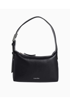 کیف دوشی مشکی زنانه چرم مصنوعی Calvin Klein - کد 922169331