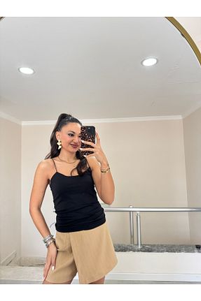 بادی مشکی زنانه یقه U Gamze Ege Fashion - کد 921371632