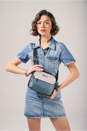 کیف دوشی آبی زنانه پلی استر ÇÇS - کد 921371957