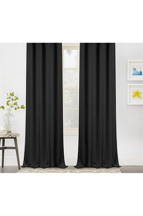 پرده زمینه مشکی ساتن Pyramid Home - کد 921379438