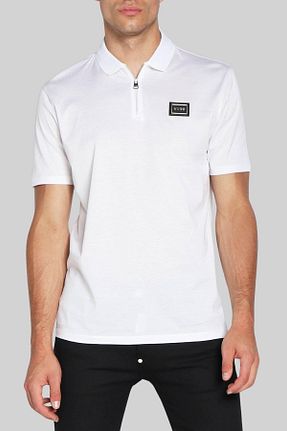 تیشرت سفید مردانه رگولار HUGO - کد 921380190