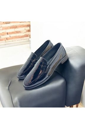 کفش لوفر مشکی زنانه چرم خالص Stella - کد 922172672