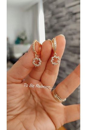 گوشواره استیل (فولاد) زرد بچه گانه استیل (فولاد) To Be Reborn - کد 922977864