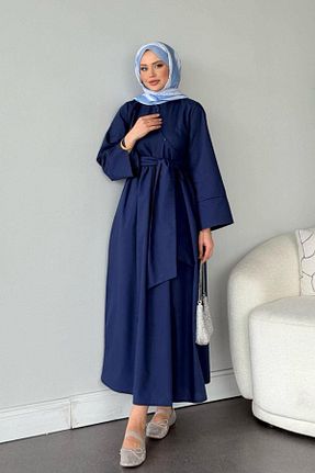 لباس حجاب سرمه ای بچه گانه رگولار Şulemoda Giyim - کد 921394808