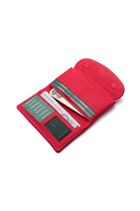 کیف پول قرمز زنانه ابعاد بزرگ Westpolo - کد 872335213