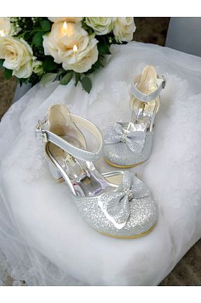 کفش مجلسی بچه گانه پاشنه ضخیم PATİK BEBE - کد 820523871