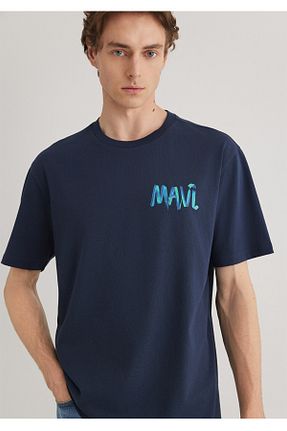 تیشرت سرمه ای مردانه رگولار Mavi - کد 921466385