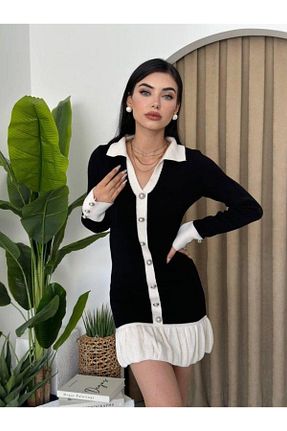 لباس مشکی زنانه بافتنی Inciqueen - کد 921469544