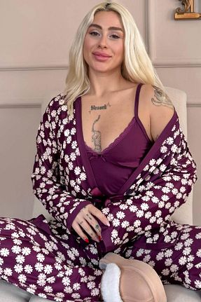 ست لباس راحتی رنگی زنانه ساده Pijamaevi - کد 921480502