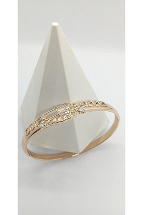 دستبند استیل (فولاد) طلائی استیل (فولاد) ndjewelry - کد 921478172