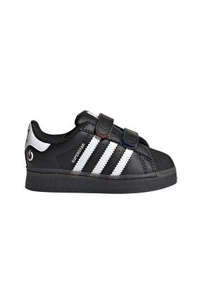 کفش اسنیکر مشکی بچه گانه پارچه ای adidas - کد 906409366