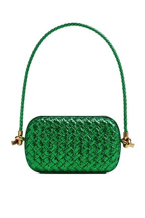 کیف مجلسی سبز زنانه Bottega Veneta - کد 922221726