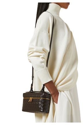 کیف آرایش قهوه ای Bottega Veneta - کد 922221562