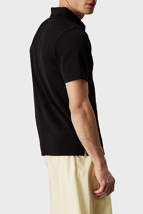 پولوشرت مشکی مردانه پلی استر Calvin Klein - کد 922223251