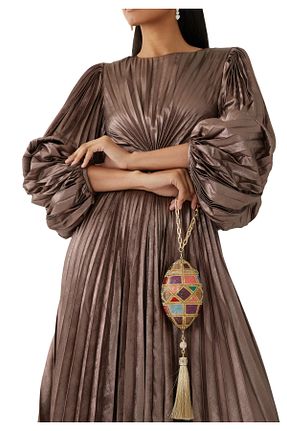 کیف مجلسی رنگی زنانه Judith Leiber - کد 921496564