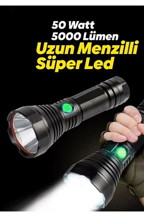 چراغ دستی مشکی PeraTem - کد 781509104