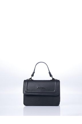 کیف دوشی مشکی زنانه چرم مصنوعی Kayra - کد 921505058