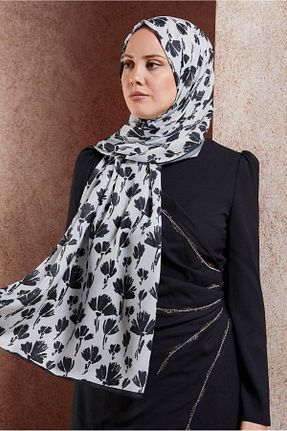 شال مشکی زنانه پلی استر Alvina - کد 871441851
