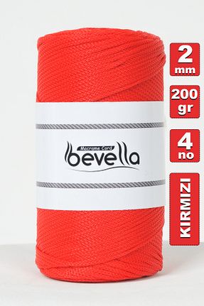 نخ بافندگی قرمز Bevella Macrame Cord - کد 921518461