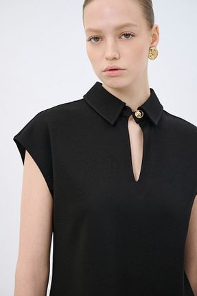 بلوز مشکی زنانه ساده adL - کد 906411124