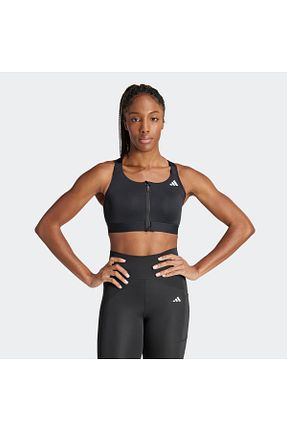 نیم تنه اسپرت مشکی زنانه الاستین adidas - کد 893524495