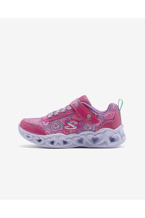 کفش اسنیکر صورتی بچه گانه Skechers - کد 883951810