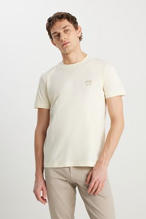 تیشرت بژ مردانه رگولار Wrangler - کد 922283479