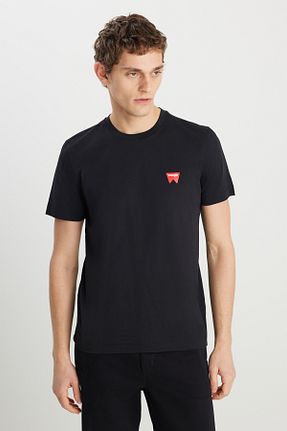 تیشرت مشکی مردانه رگولار Wrangler - کد 921526590