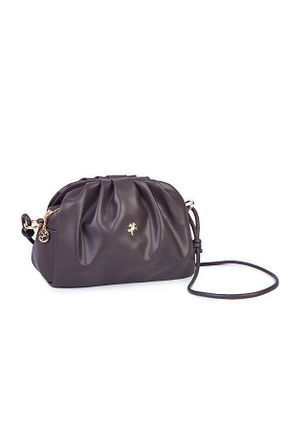 کیف پستچی قهوه ای زنانه چرم مصنوعی Nas Bag - کد 921534997