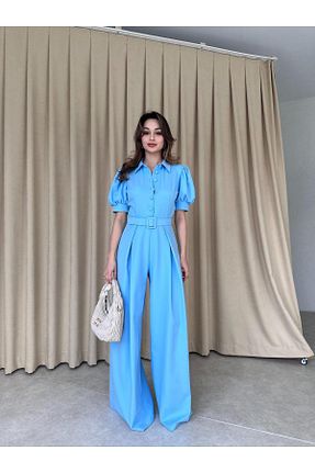 سرهمی آبی زنانه رگولار Mooi Butik - کد 921533322