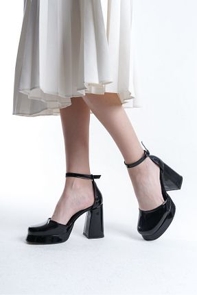 کفش مجلسی مشکی زنانه چرم لاکی Shoesers - کد 899762903