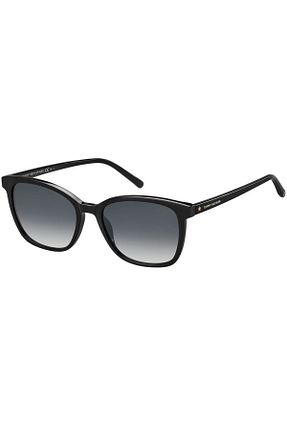 عینک آفتابی مشکی زنانه UV400 Tommy Hilfiger - کد 43319254